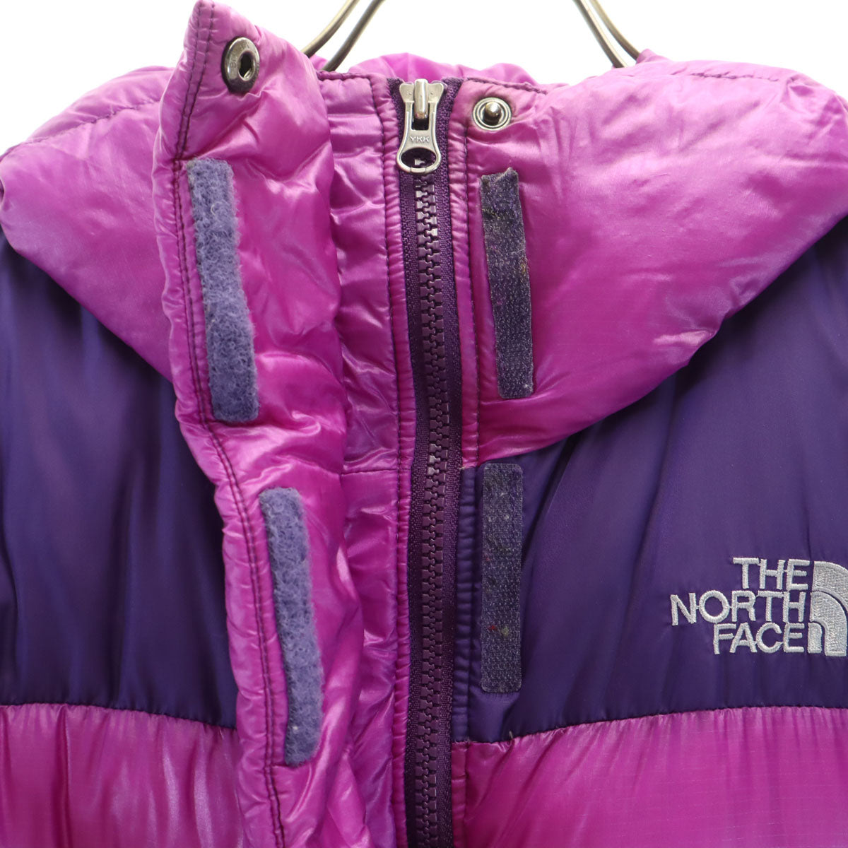 THE NORTH FACE ザノースフェイス ダウンジャケット S パープル系 アウトドア NDW18903 レディース