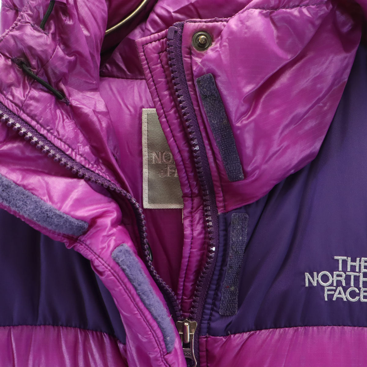 THE NORTH FACE ザノースフェイス ダウンジャケット S パープル系 アウトドア NDW18903 レディース