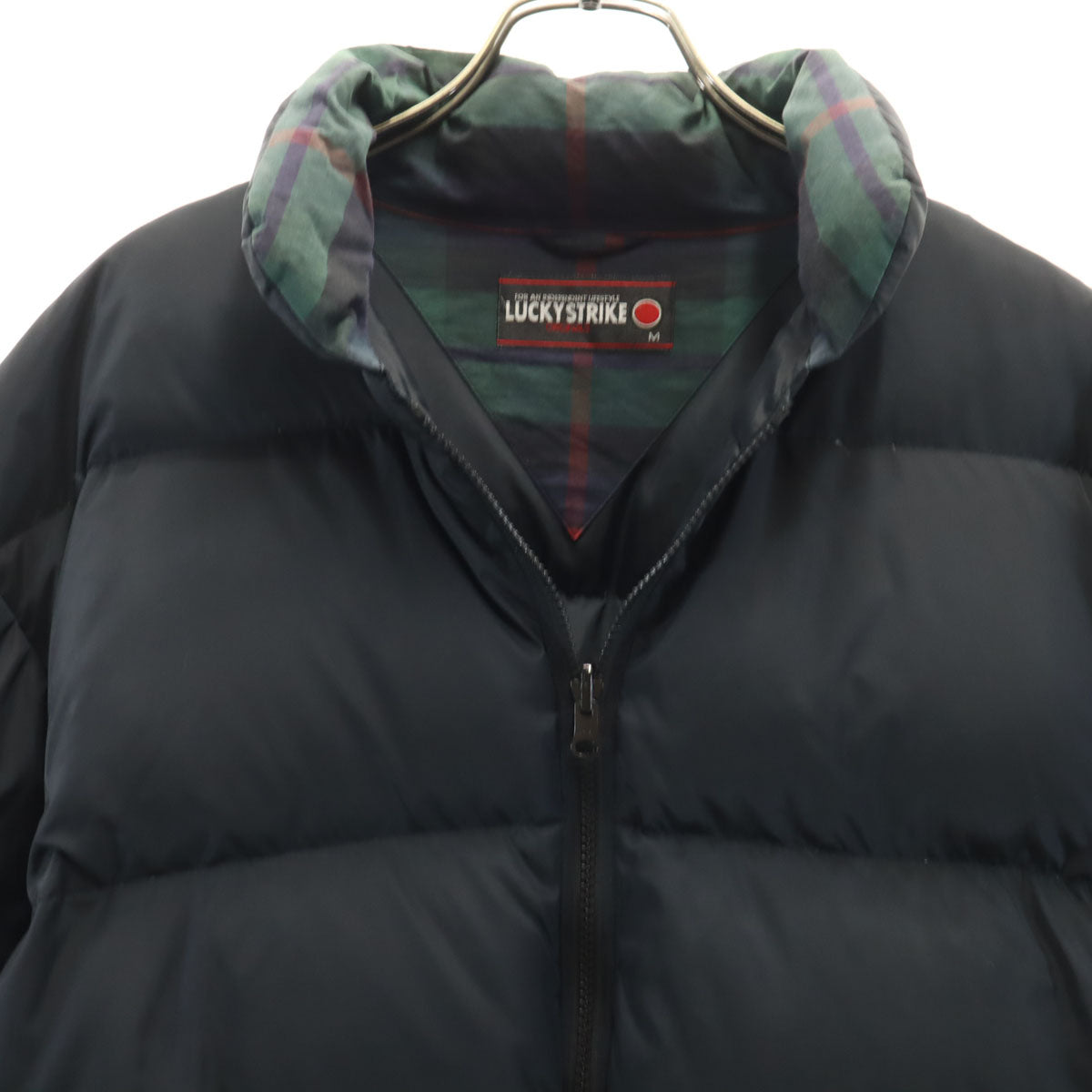 LUCKY STRIKE ラッキーストライク ダウンジャケット M ブラック メンズ
