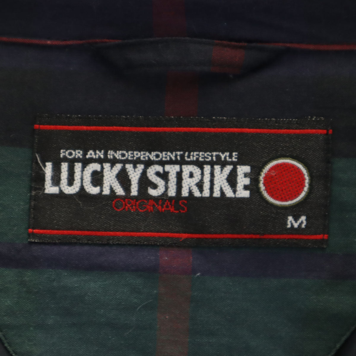 LUCKY STRIKE ラッキーストライク ダウンジャケット M ブラック メンズ