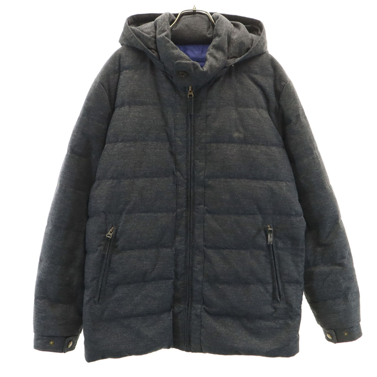 LACOSTE ラコステ ダウンジャケット 50 チャコールグレー メンズ