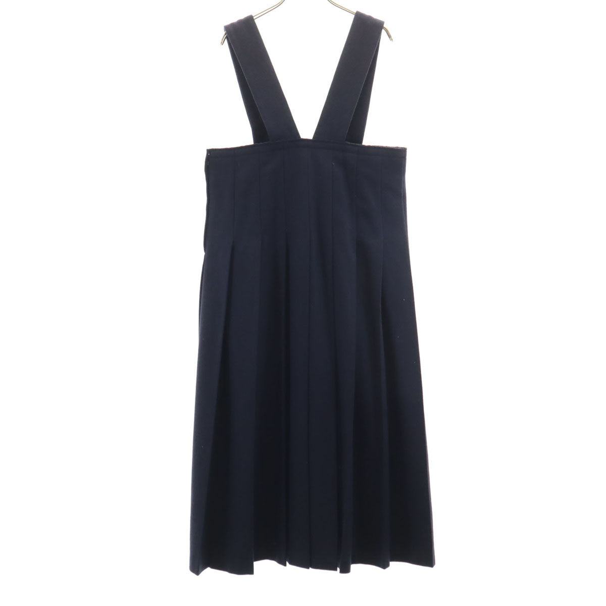 Comme des Garcons Comme des Garcons コムデギャルソンコムデギャルソン 2018年 日本製 ウールブレンド ジャンパースカート M ネイビー レディース