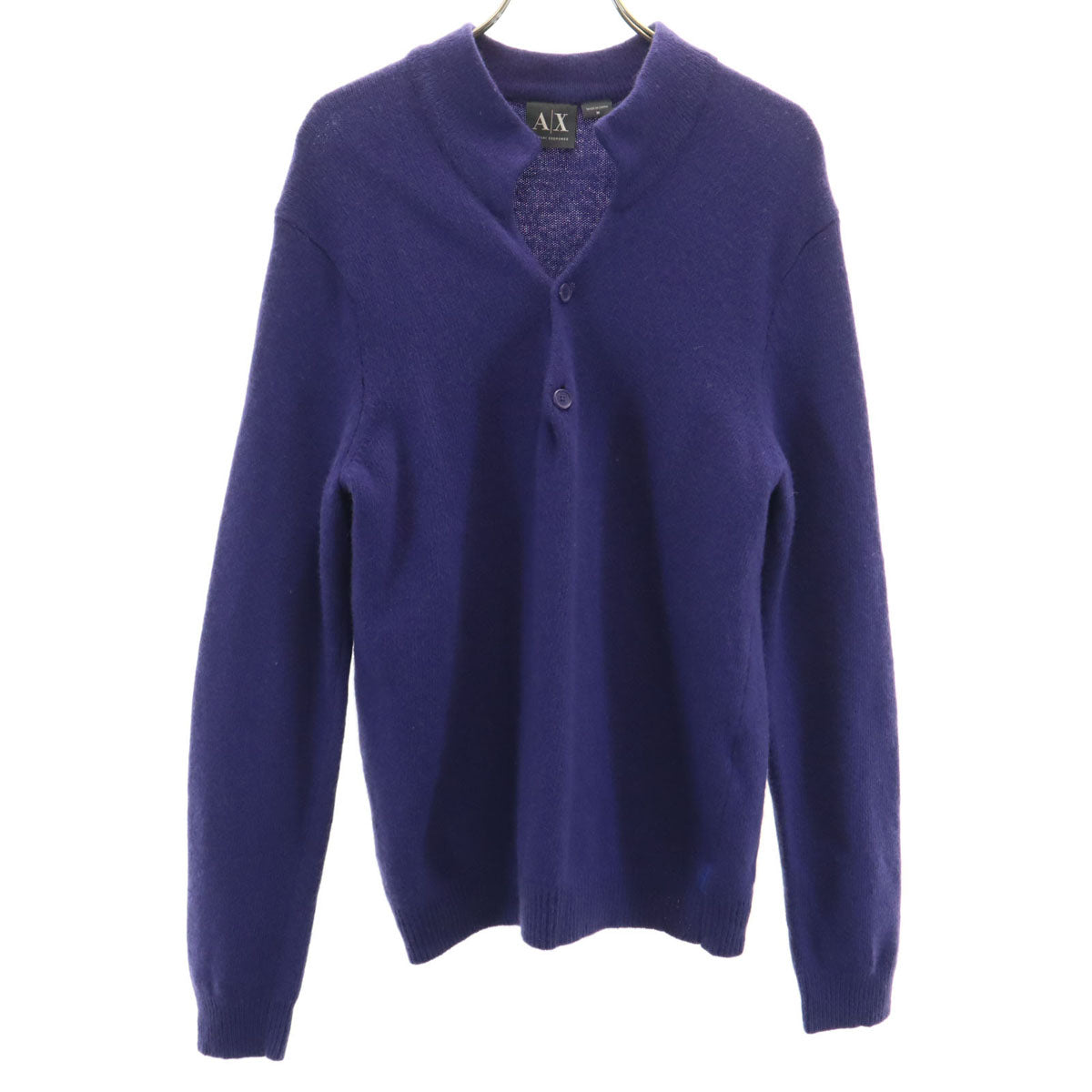 ARMANI EXCHANGE アルマーニエクスチェンジ 長袖 ニット M パープル系 レディース