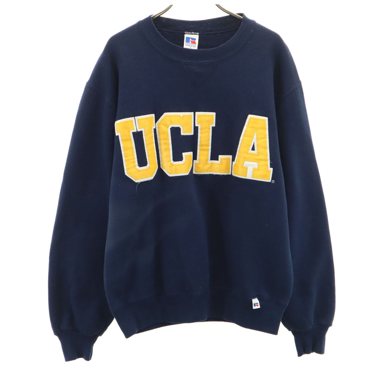 RUSSELL ATHLETIC ラッセルアスレチック 90s USA製 オールド UCLA 長袖 スウェット トレーナー S ネイビー メンズ