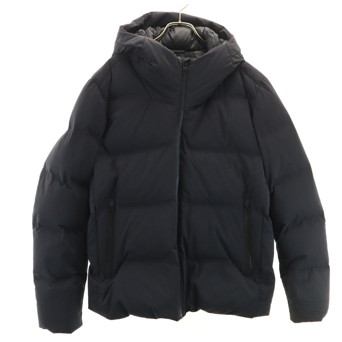 UNIQLO ユニクロ シームレス ダウンパーカー L ネイビー系 メンズ