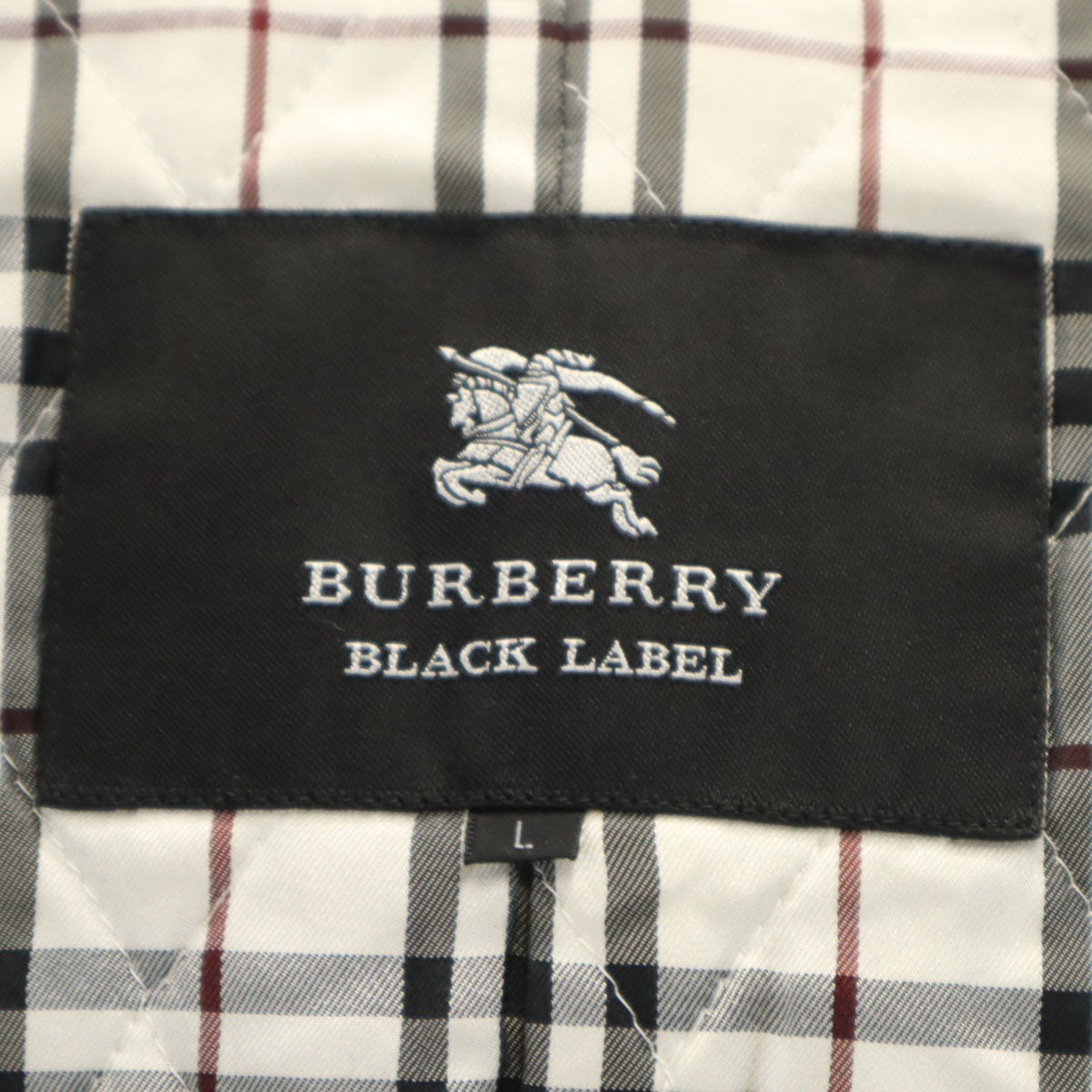 BURBERRY BLACK LABEL バーバリーブラックレーベル ダッフルコート L ネイビー系 三陽商会 メンズ