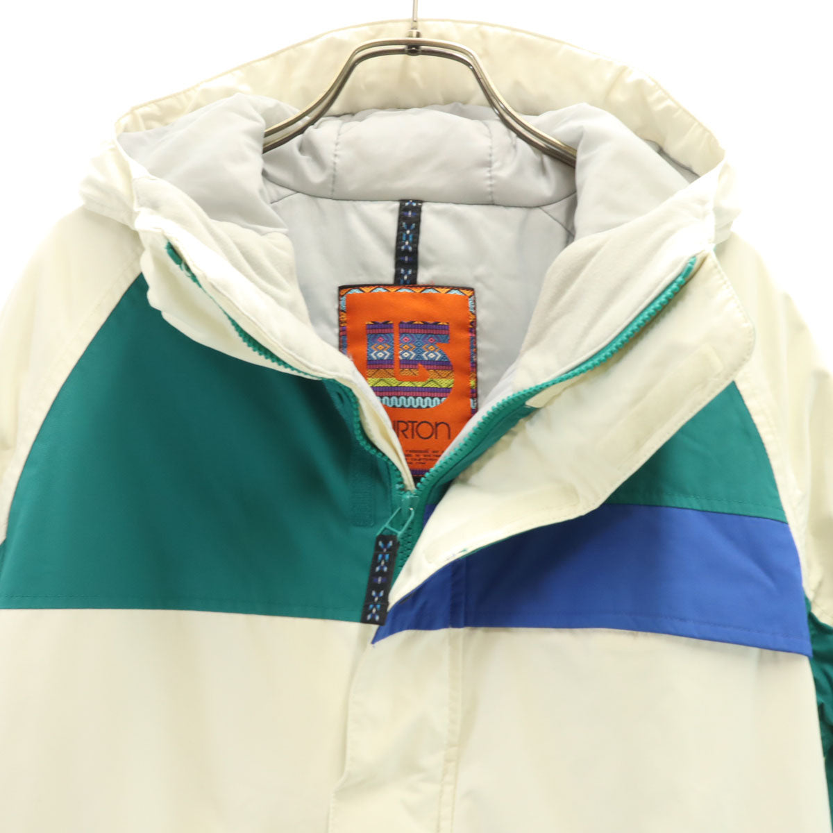 BURTON バートン スノーボード ダウンジャケット L ホワイト系 メンズ