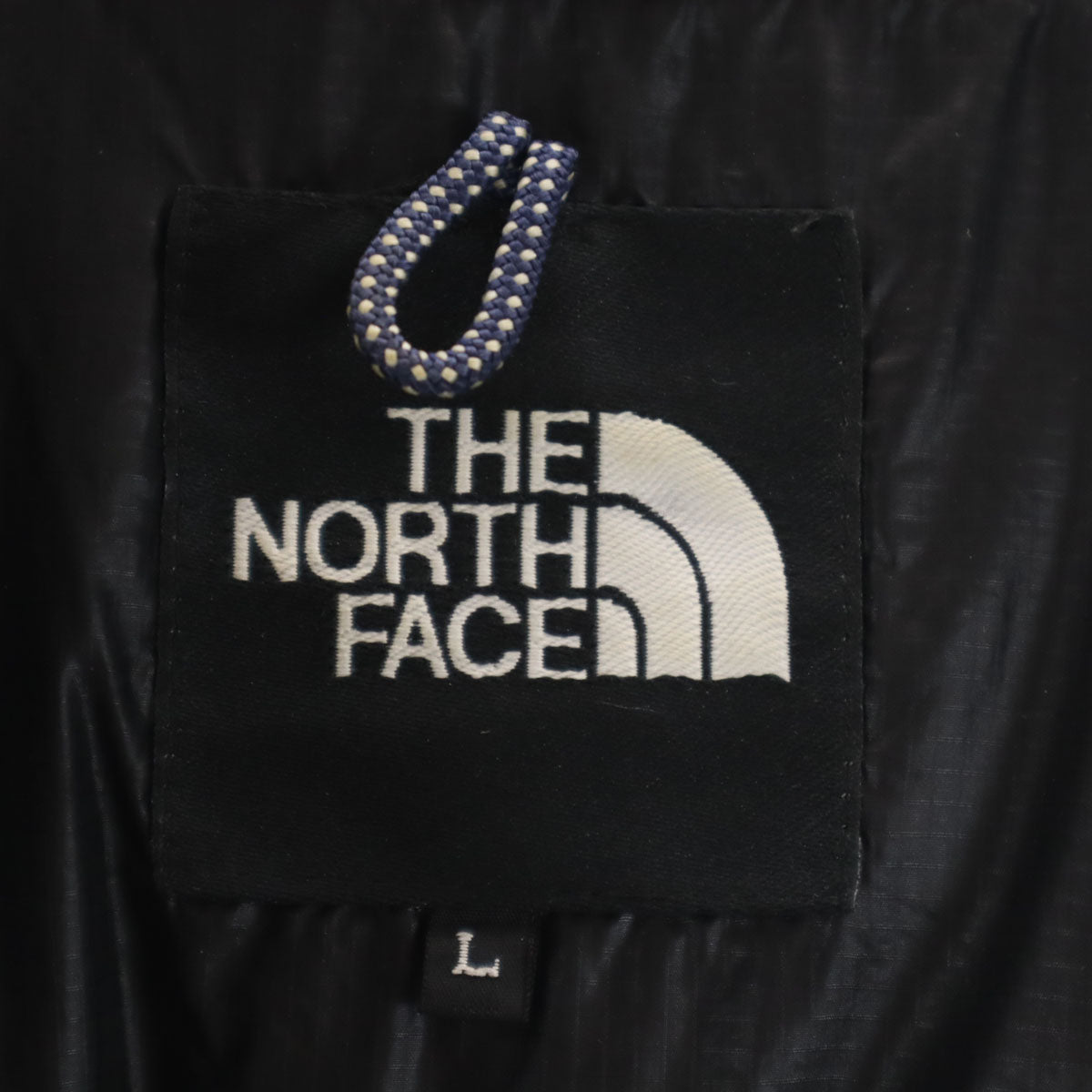美品 THE NORTH FACE ノースフェイス 中綿ジャケット L ブラック NY17500 アウトドア メンズ