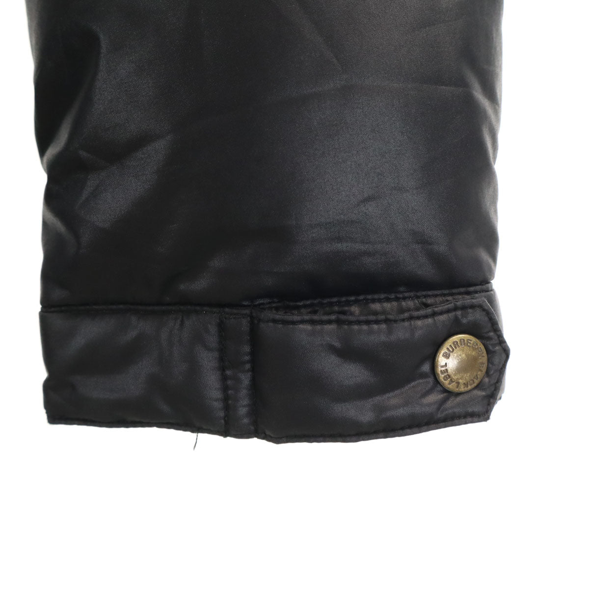 BURBERRY BLACK LABEL バーバリーブラックレーベル ダウンジャケット M ブラック 三陽商会 メンズ