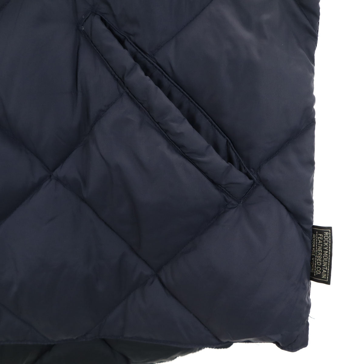 Rocky Mountain FeatherBed ロッキーマウンテンフェザーベッド ジャーナルスタンダード JOURNAL STANDARD 日本製 ダウンベスト 38 ネイビー メンズ
