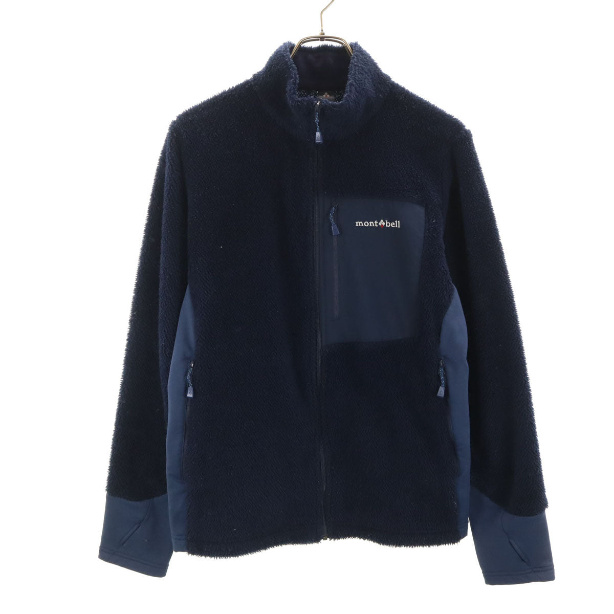 mont-bell モンベル クリマエア フリースジャケット XL ネイビー アウトドア レディース