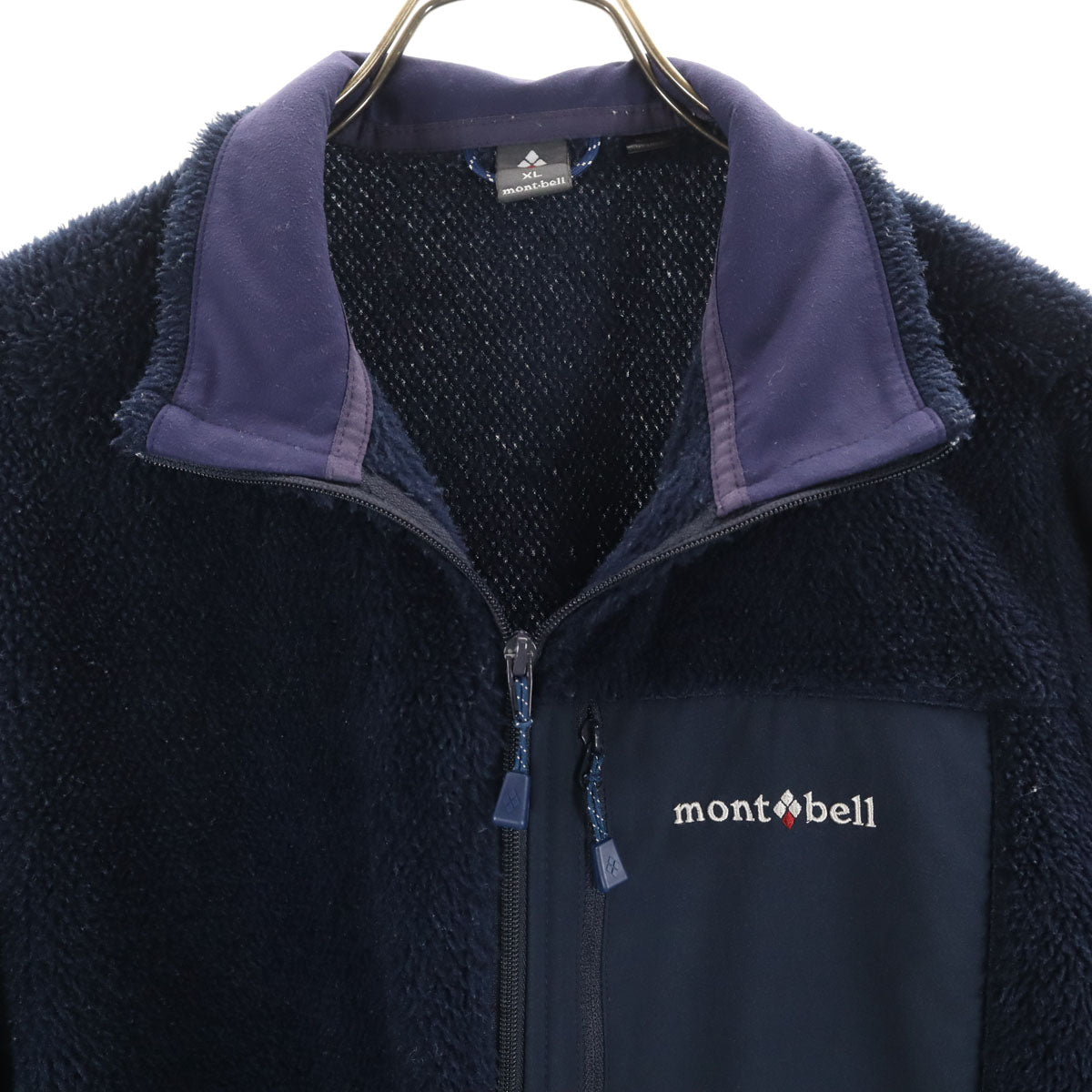 mont-bell モンベル クリマエア フリースジャケット XL ネイビー アウトドア レディース
