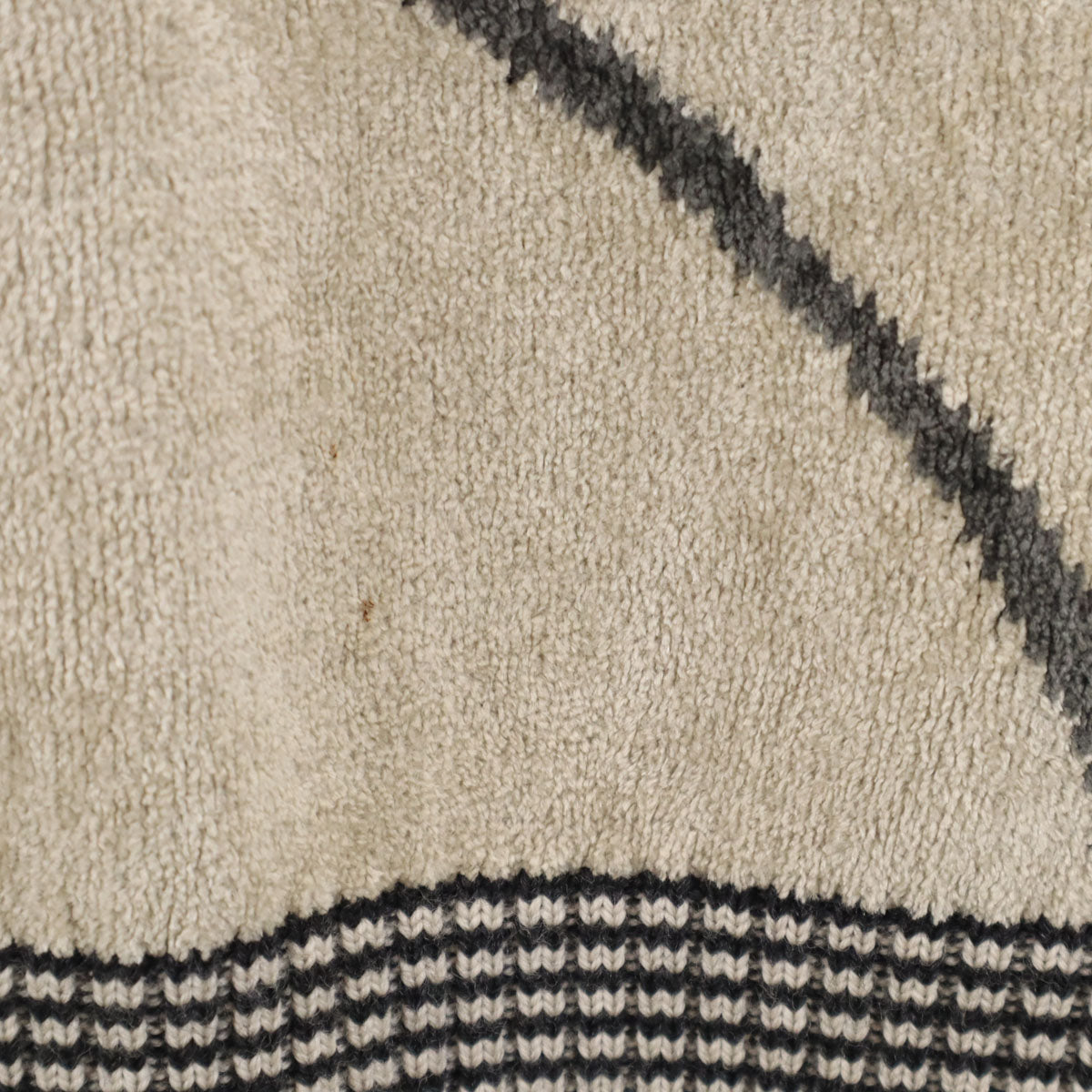 GREENCLUBS グリーンクラブ 日本製 ウールブレンド ワーナーブラザーズ シルベスターアンドトゥイーティー 長袖 セーター グレー系 メンズ