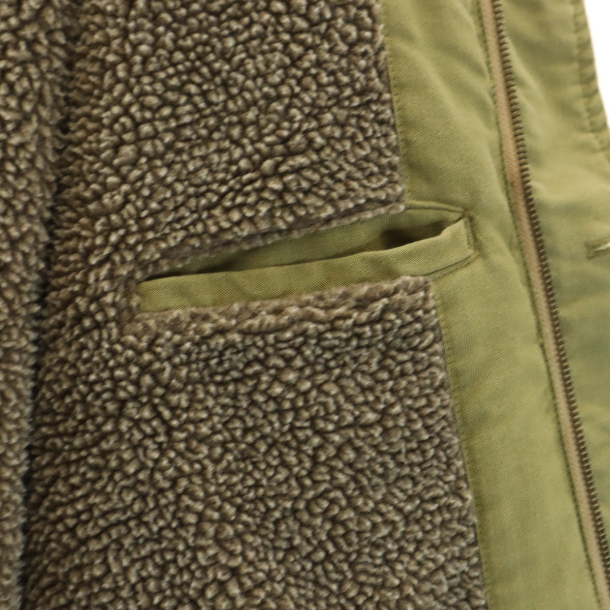 WAIPER ワイパー NAVY DEPARTMENT N-1 デッキ ジャケット 44 オリーブ 裏ボア メンズ