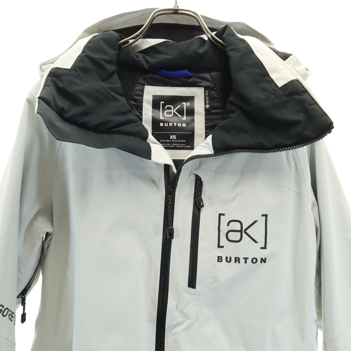 BURTON バートン スノーボード ゴアテックス ジャケット XS グレー メンズ