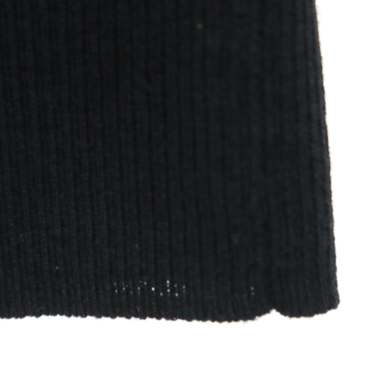 未使用 ENFOLD エンフォルド 長袖 ハイネックリブニット セーター 38 ブラック レディース