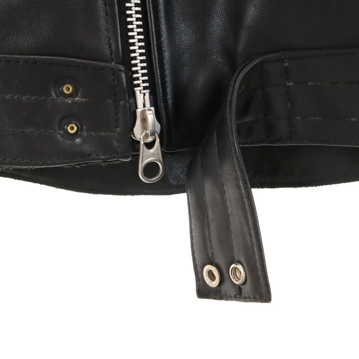 JACKROSE VINTAGE ジャックローズ ヴィンテージ COLLARS カラーズ コラボ 武装戦線 T.F.O.A 牛革レザー ダブルライダースジャケット 3 ブラック メンズ