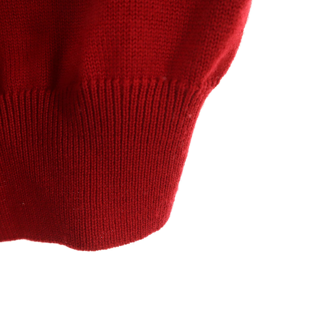 PINK HOUSE ピンクハウス ウール 長袖 ニットカーディガン レッド レディース