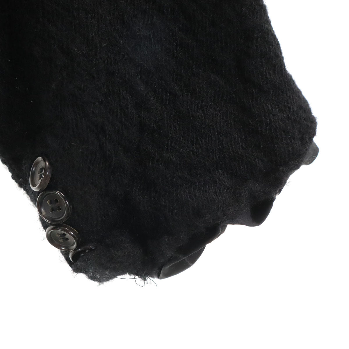 tricot COMME des GARCONS トリココムデギャルソン 00s 2007年 日本製 ウールジャケット M ブラック レディース