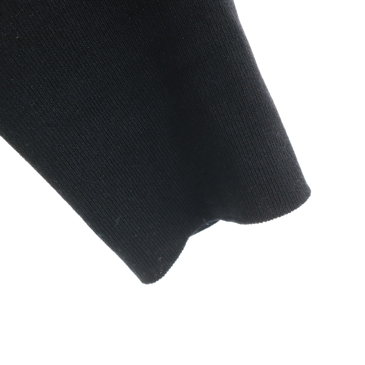 Rene ルネ 日本製 長袖 ジップアップ ニットカーディガン 38 ブラック レディース