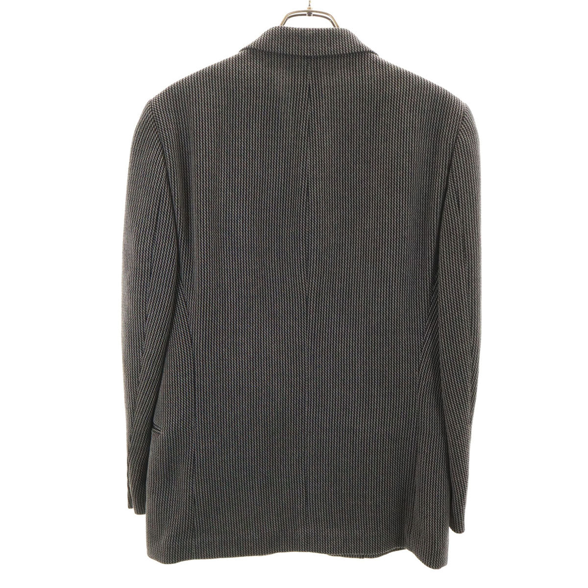 GIORGIO ARMANI ジョルジオアルマーニ イタリア製 ウールブレンド テーラードジャケット 46 グレー系 メンズ