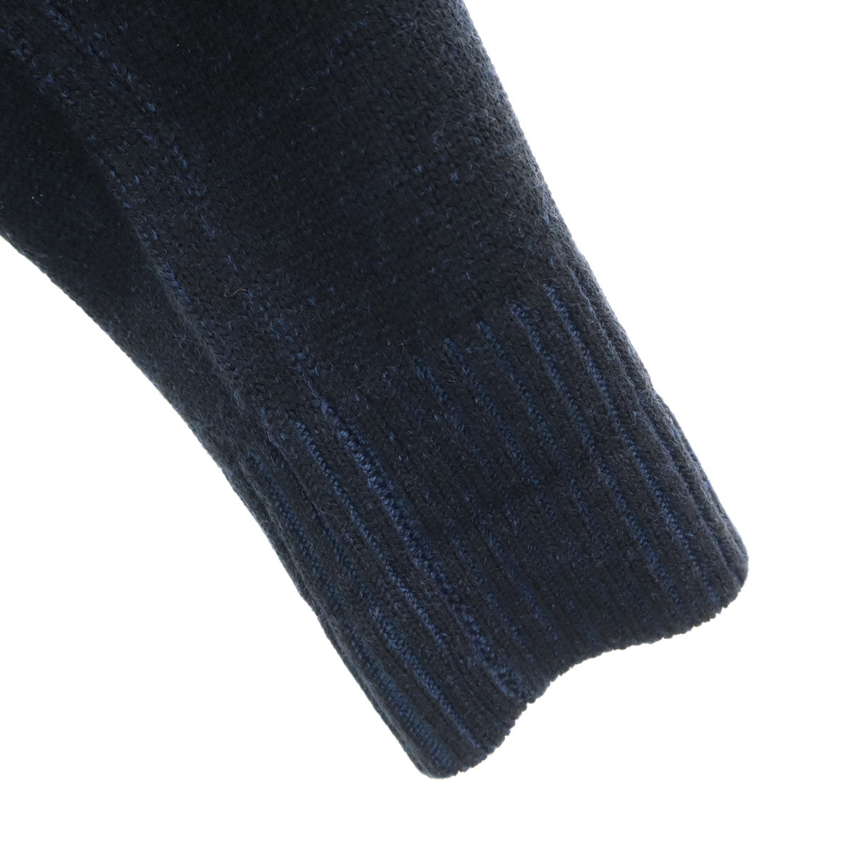 美品 ARMANI EXCHANGE アルマーニエクスチェンジ 90s オールド 長袖 セーター S ネイビー ニット メンズ