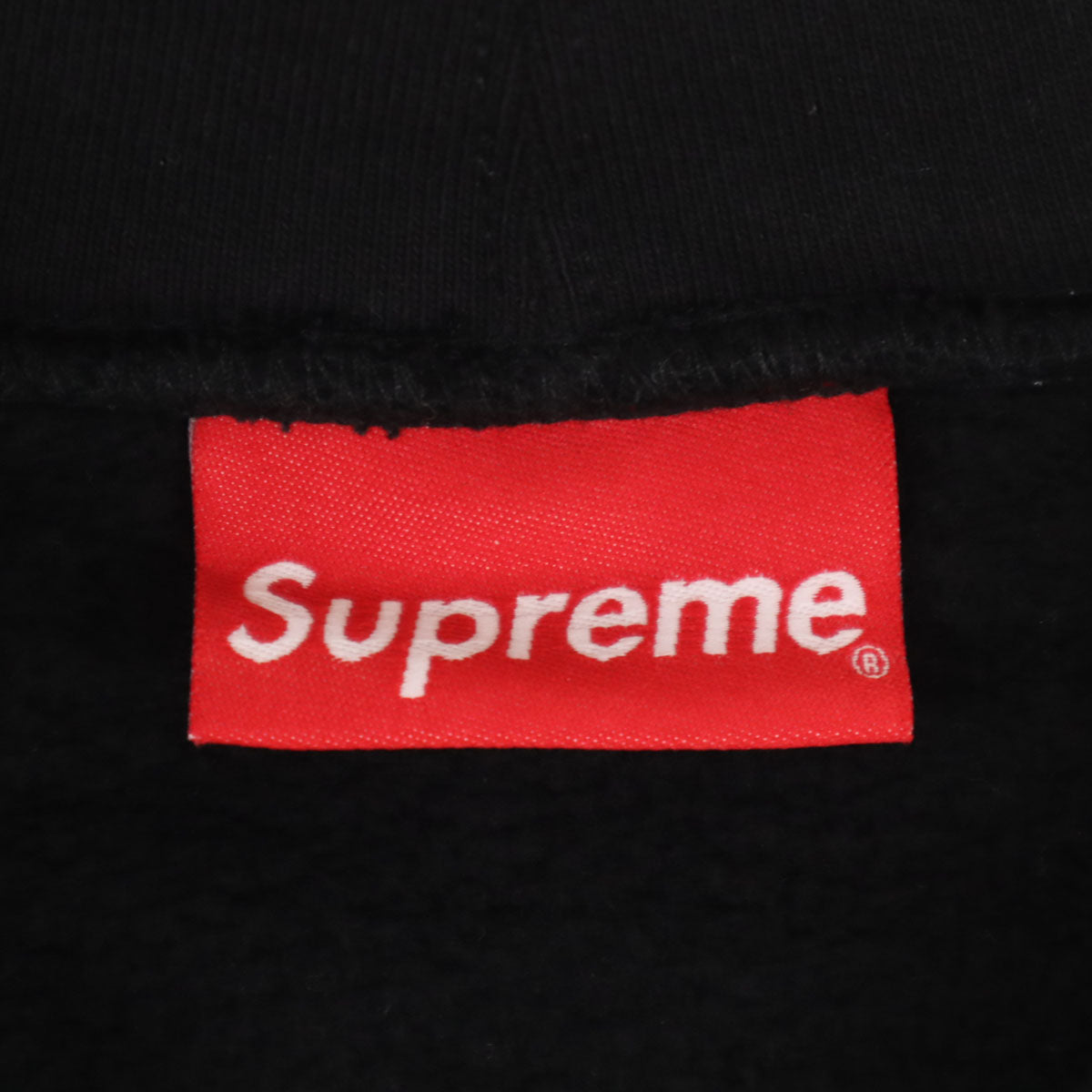 Supreme シュプリーム 21AW 長袖 スウェットパーカー L ブラック 裏起毛 メンズ