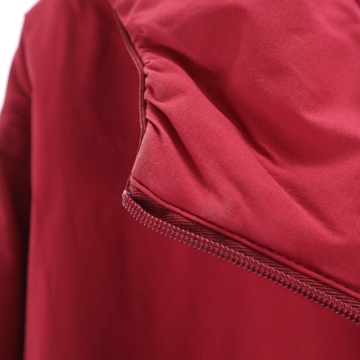 HYSTERIC GLAMOUR ヒステリックグラマー 日本製 プリマロフト バックロゴ アノラックパーカー L レッド系 中綿 レディース