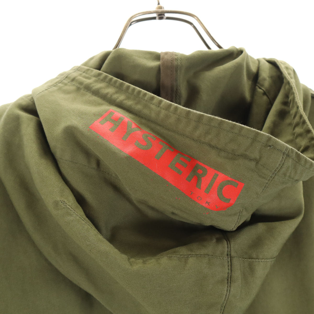 HYSTERIC GLAMOUR ヒステリックグラマー 日本製 ライナー付き ミリタリーコート M グリーン メンズ