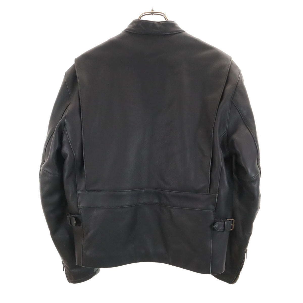 HARLEY DAVIDSON ハーレーダビッドソン 本革レザー ライダースジャケット 36 ブラック シングル メンズ