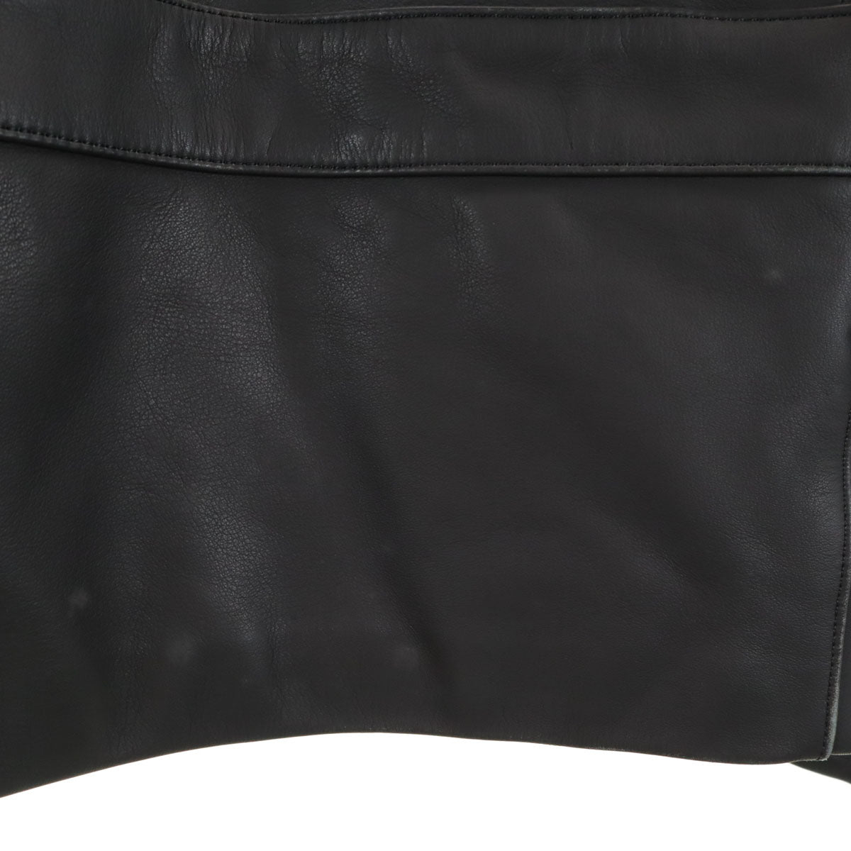 HARLEY DAVIDSON ハーレーダビッドソン 本革レザー ライダースジャケット 36 ブラック シングル メンズ