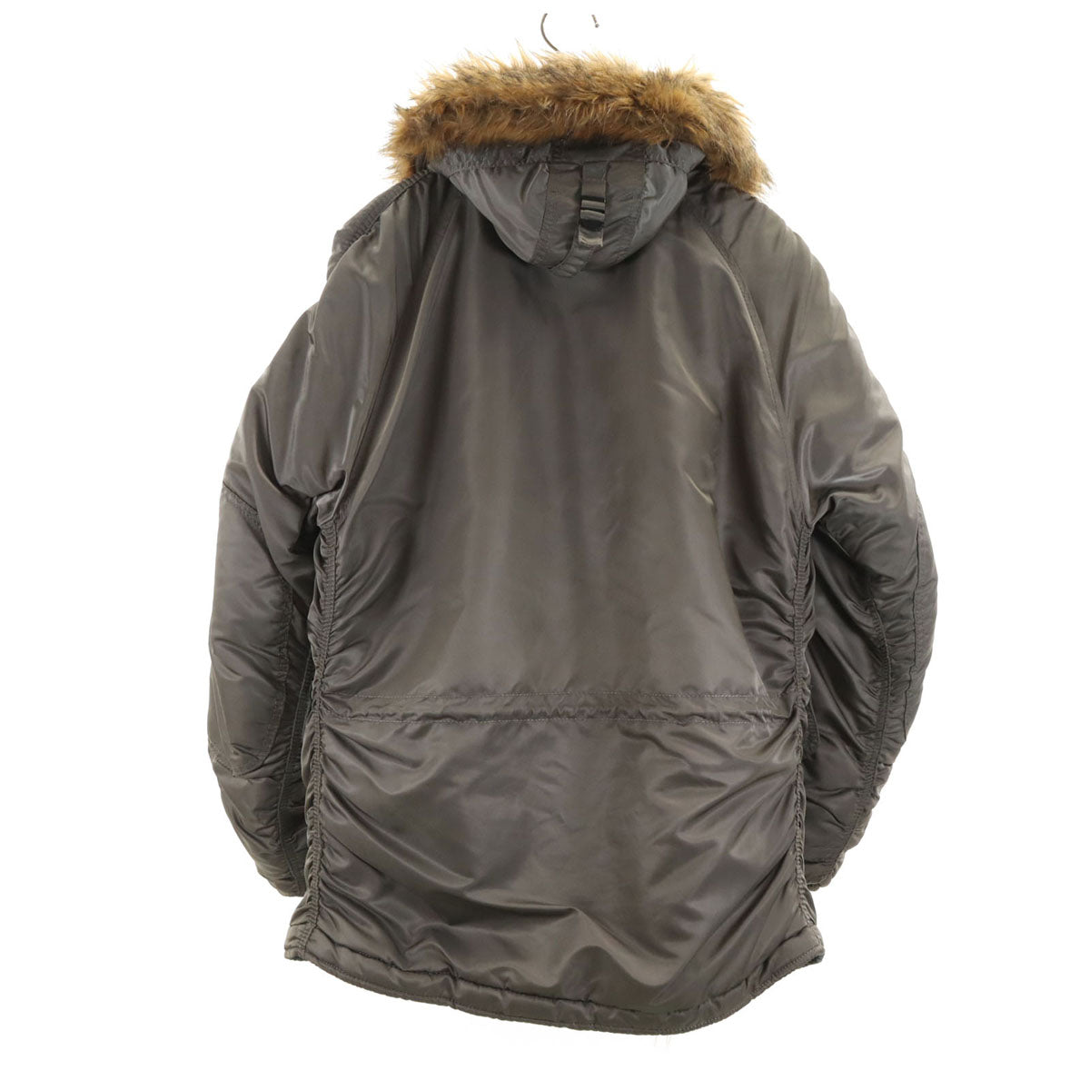 ALPHA INDUSTRIES INC アルファインダストリーズ N-3B フライトジャケット S グレージュ 中綿 メンズ