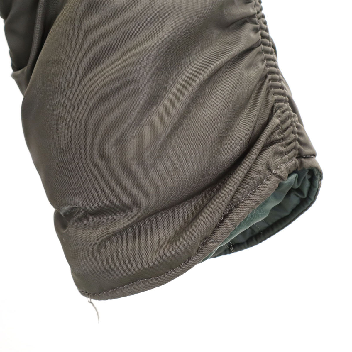 ALPHA INDUSTRIES INC アルファインダストリーズ N-3B フライトジャケット S グレージュ 中綿 メンズ