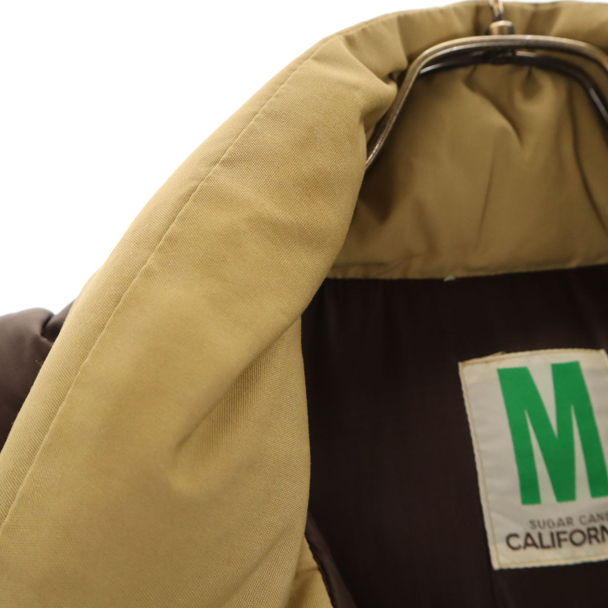 SUGAR CANE シュガーケーン ダウンジャケット M ベージュ メンズ