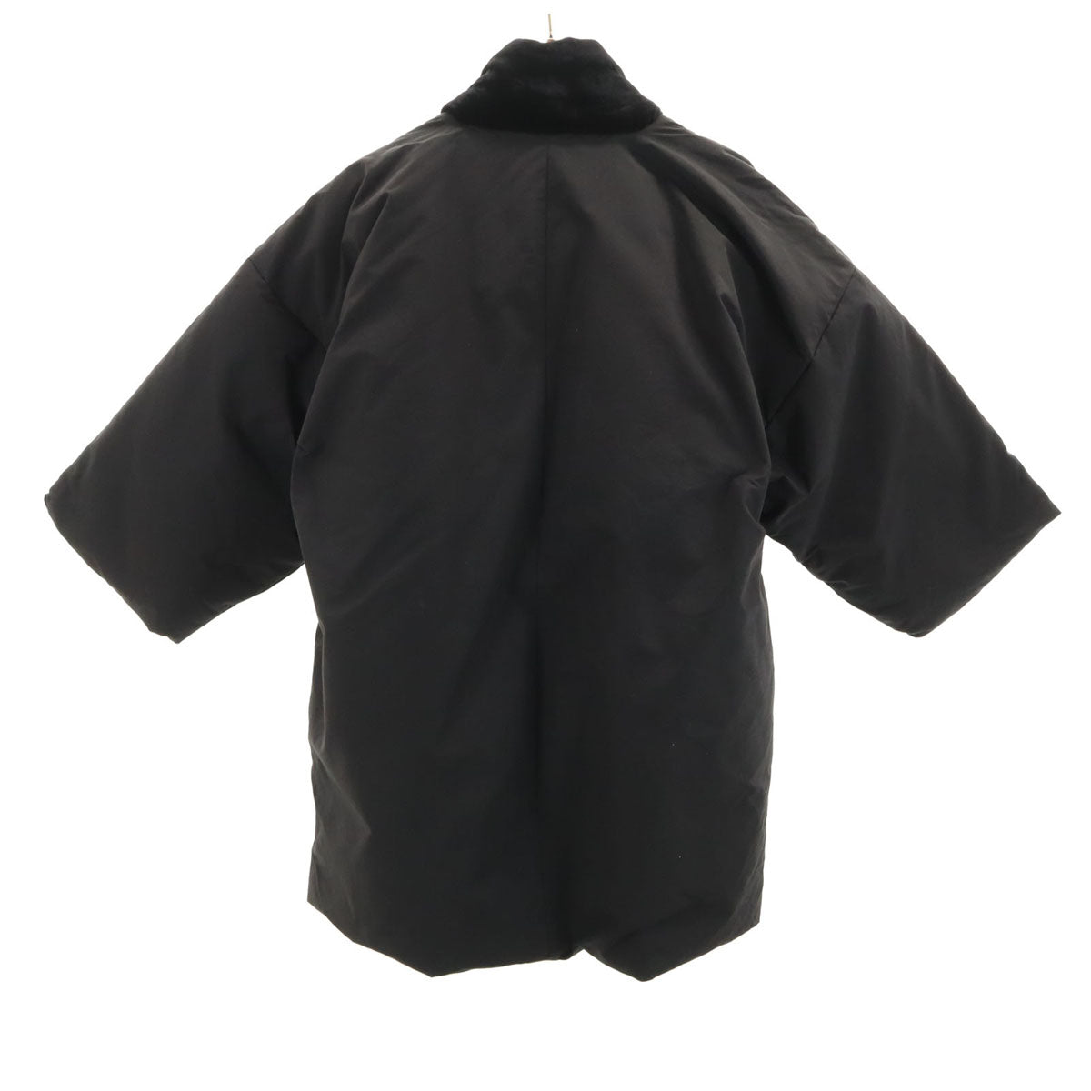 美品 THIS IS MADE IN JAPAN ディスイズ メイドインジャパン ビームスジャパン BEAMS JAPAN 別注 日本製 どてら ダウンジャケット 2 ブラック メンズ