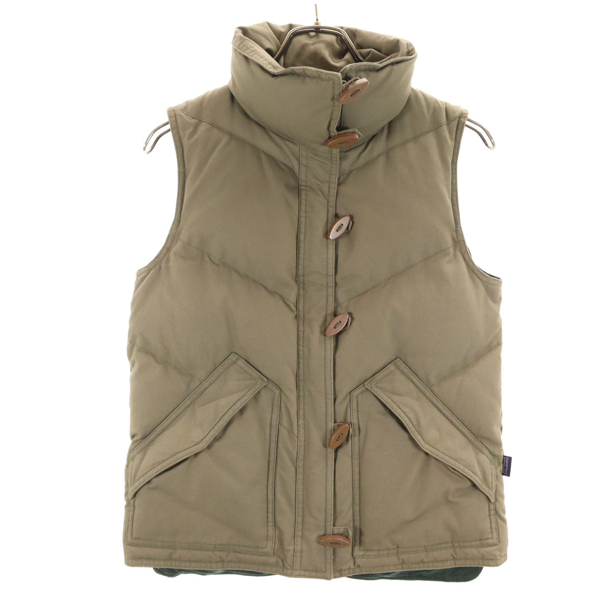 patagonia パタゴニア TOGGIE ダウンベスト XS オリーブ系 28285FA14 アウトドア レディース