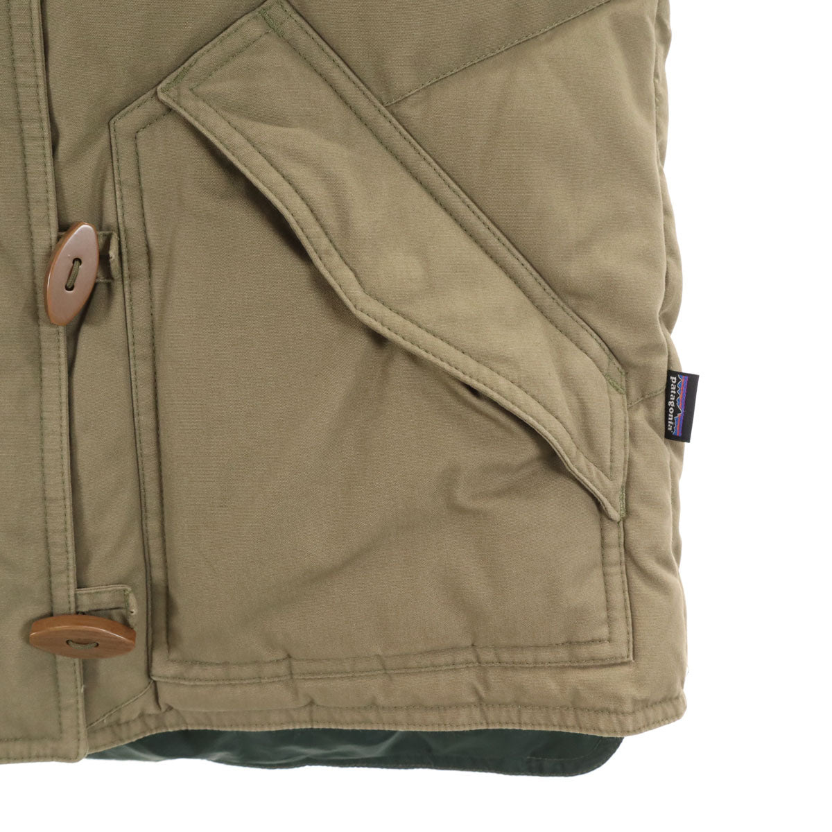 patagonia パタゴニア TOGGIE ダウンベスト XS オリーブ系 28285FA14 アウトドア レディース