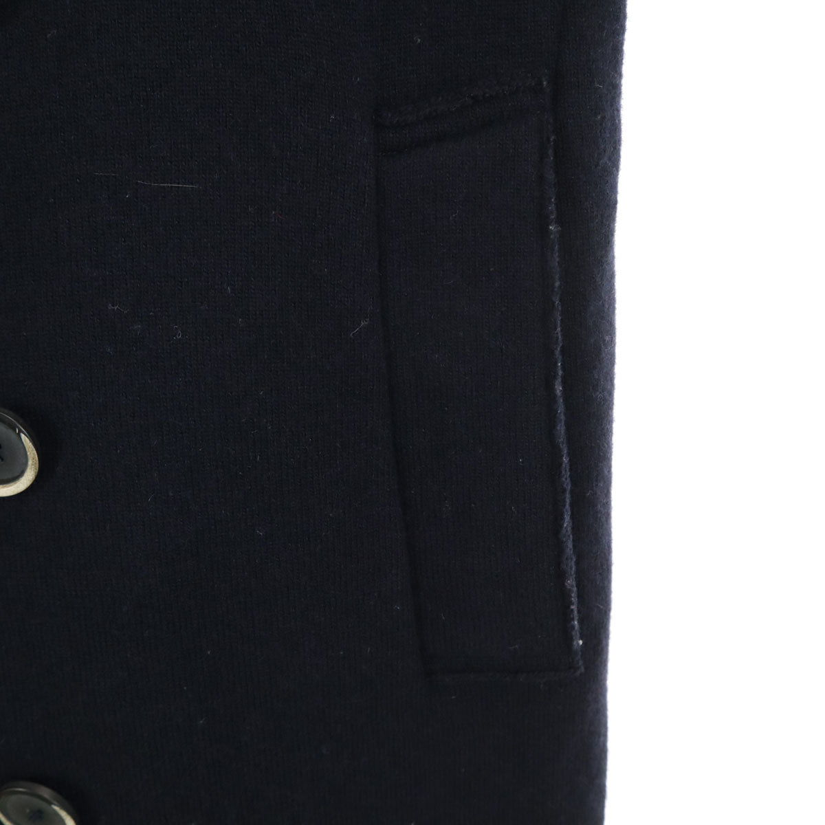 BARENA バレナ イタリア製 ニット ピーコート 48 ネイビー Pコート メンズ