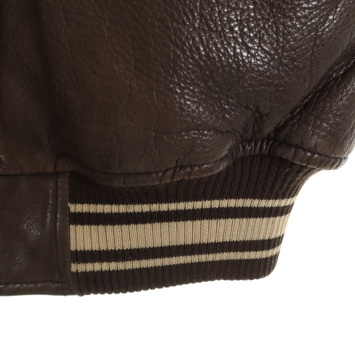 AVIREX アヴィレックス 90s オールド レザージャケット S ブラウン ブルゾン メンズ