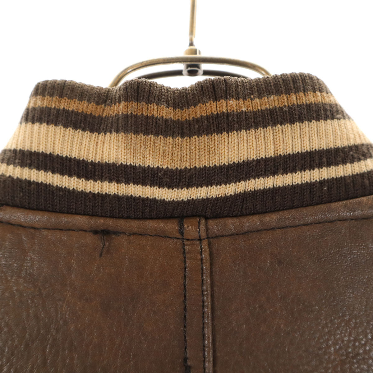 AVIREX アヴィレックス 90s オールド レザージャケット S ブラウン ブルゾン メンズ