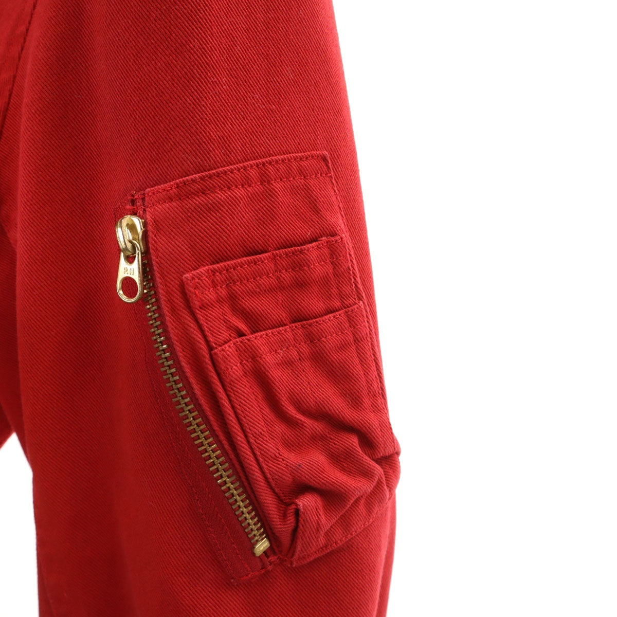 PINK HOUSE ピンクハウス 日本製 MA-1 ブルゾン L レッド系 レディース