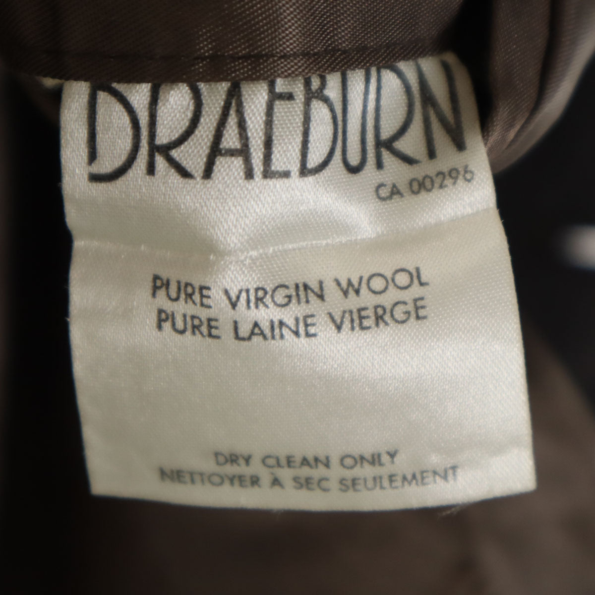 美品 LANVIN ランバン 80s 90s オールド ストライプ柄 テーラードジャケット 42 ブラウン系 メンズ