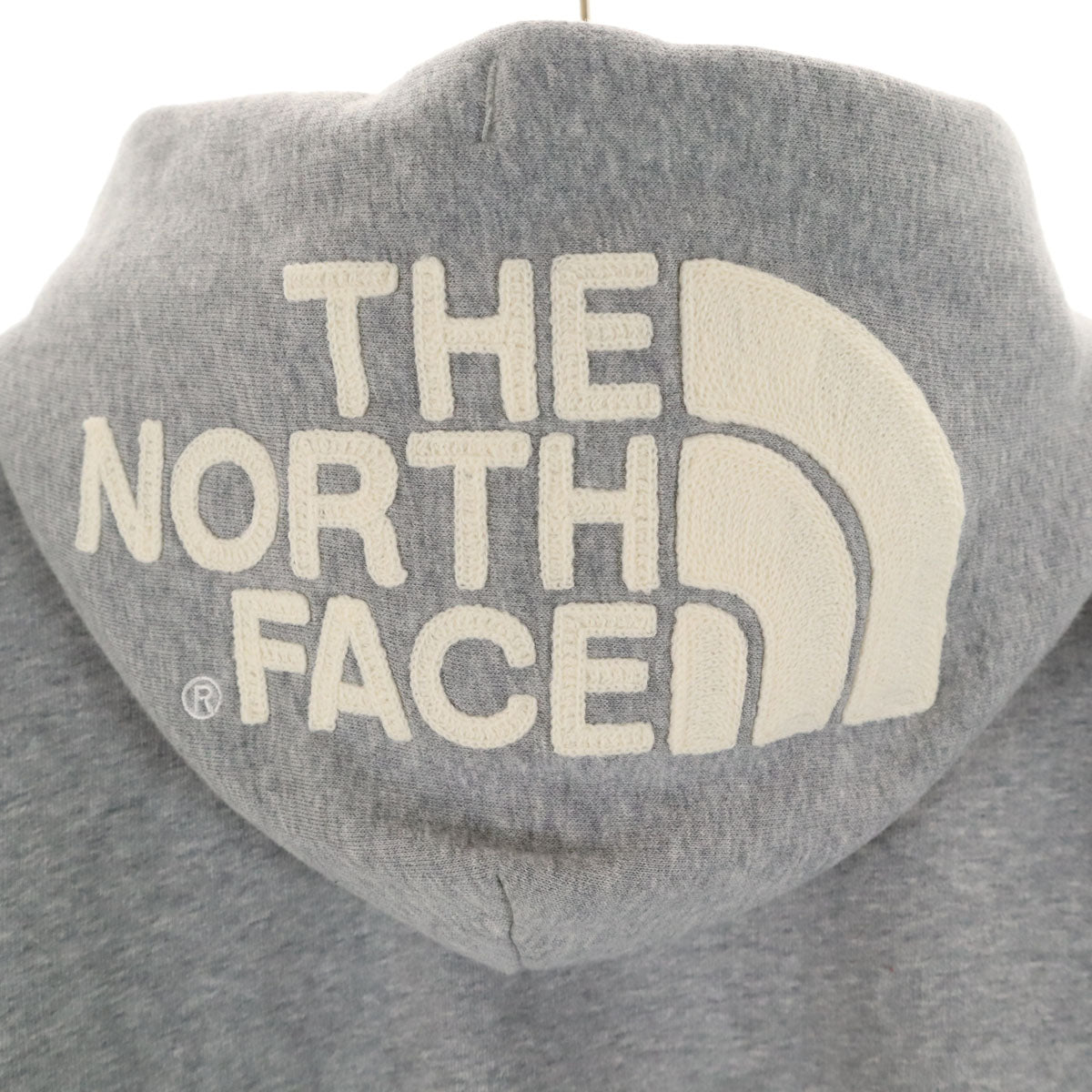 THE NORTH FACE ノースフェイス 長袖 リアビュー ジップパーカー M グレー NT11530 アウトドア 裏起毛 メンズ