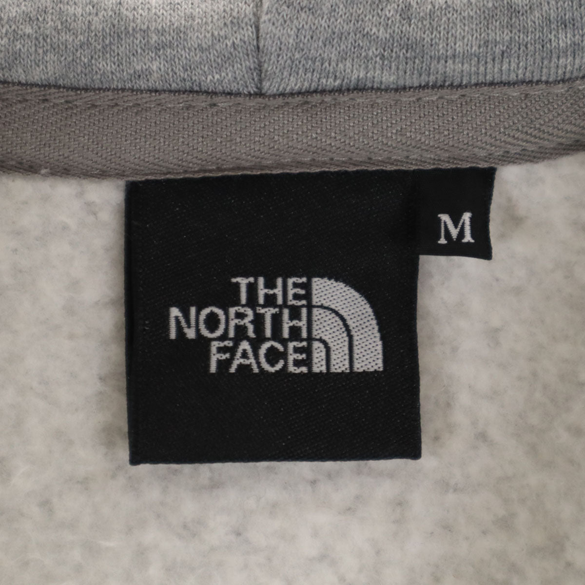 THE NORTH FACE ノースフェイス 長袖 リアビュー ジップパーカー M グレー NT11530 アウトドア 裏起毛 メンズ