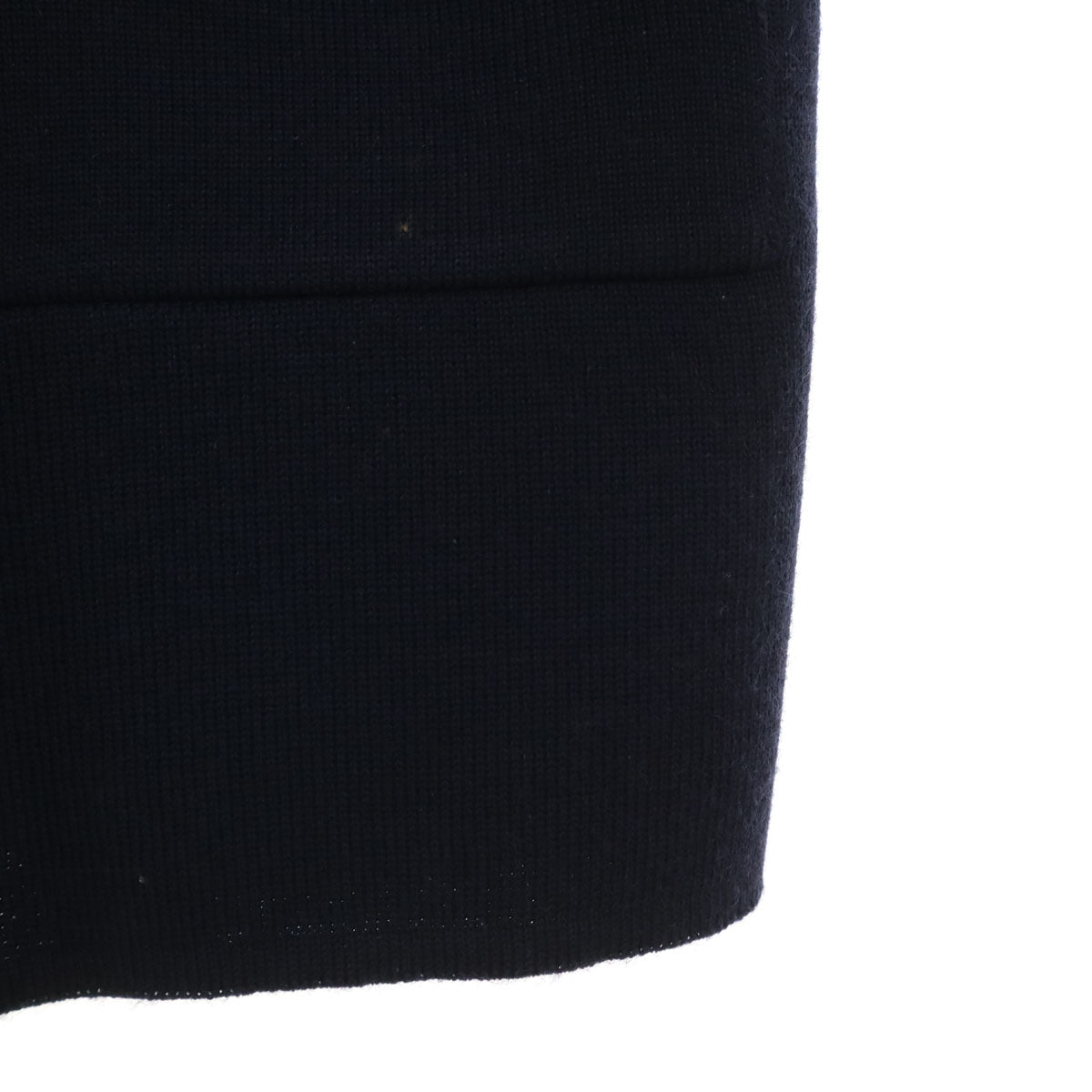 Le Minor ルミノア 90s フランス製 オールド ニットカーディガン 38 ネイビー レディース