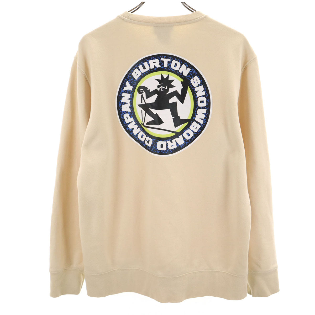 BURTON バートン 長袖 トレーナー M クリーム 裏起毛 スウェット メンズ