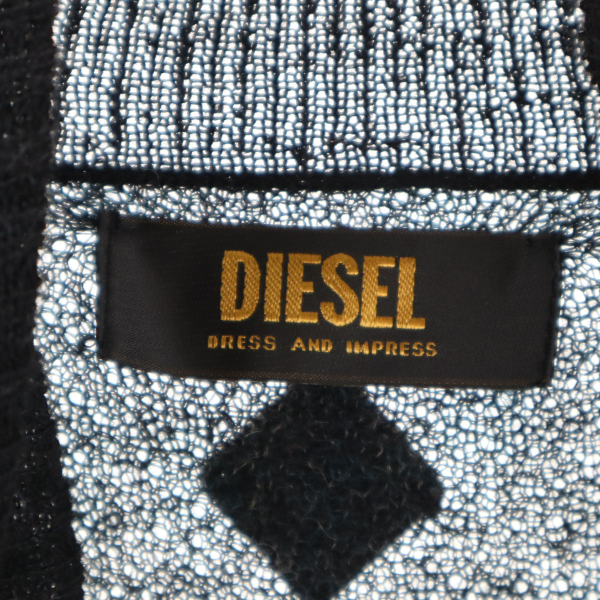 DIESEL ディーゼル アルパカ 長袖 タートルネック ニット ワンピース XS ブラック系 レディース
