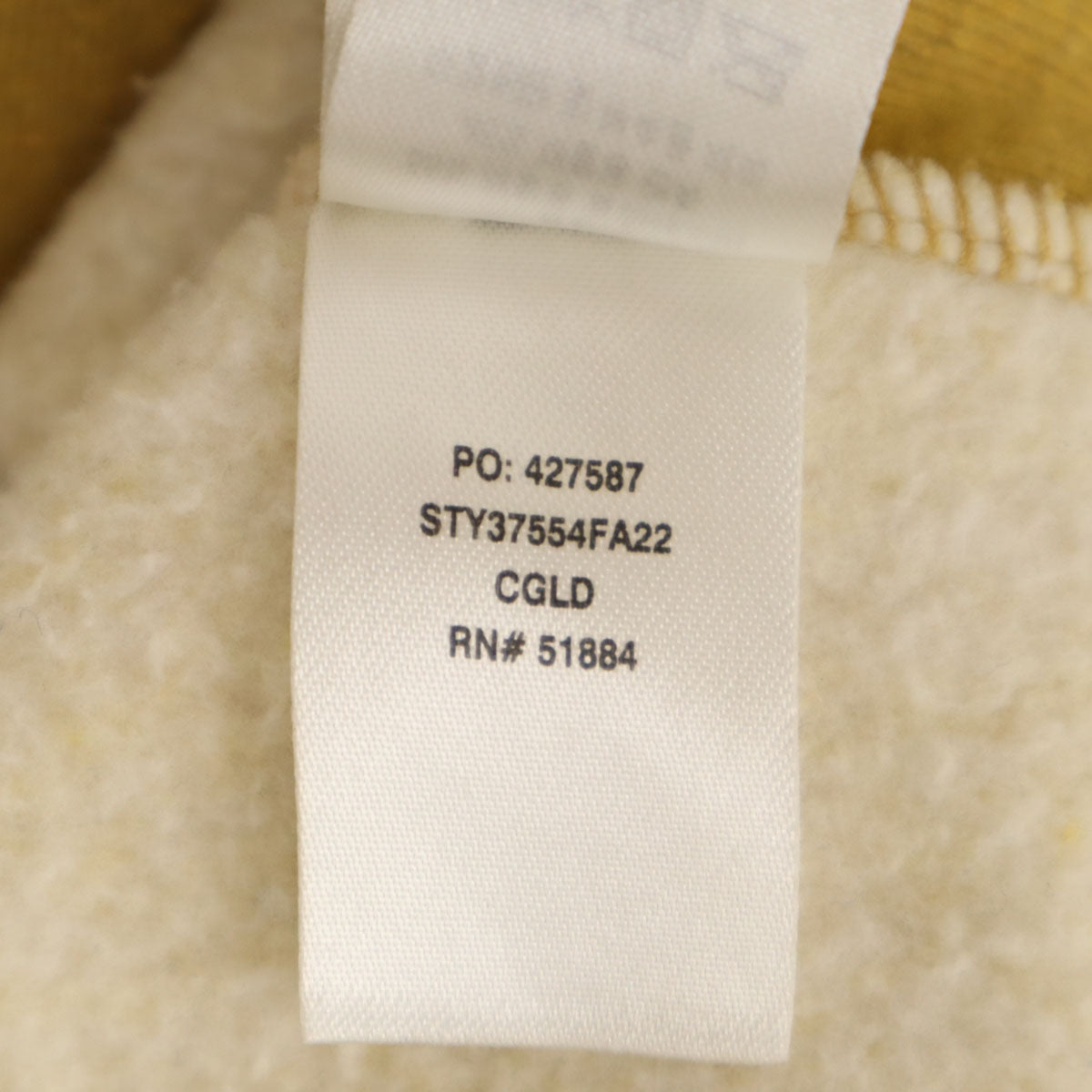 patagonia パタゴニア 長袖 スウェット M マスタード アウトドア STY37554FA22 ユニセックス メンズ