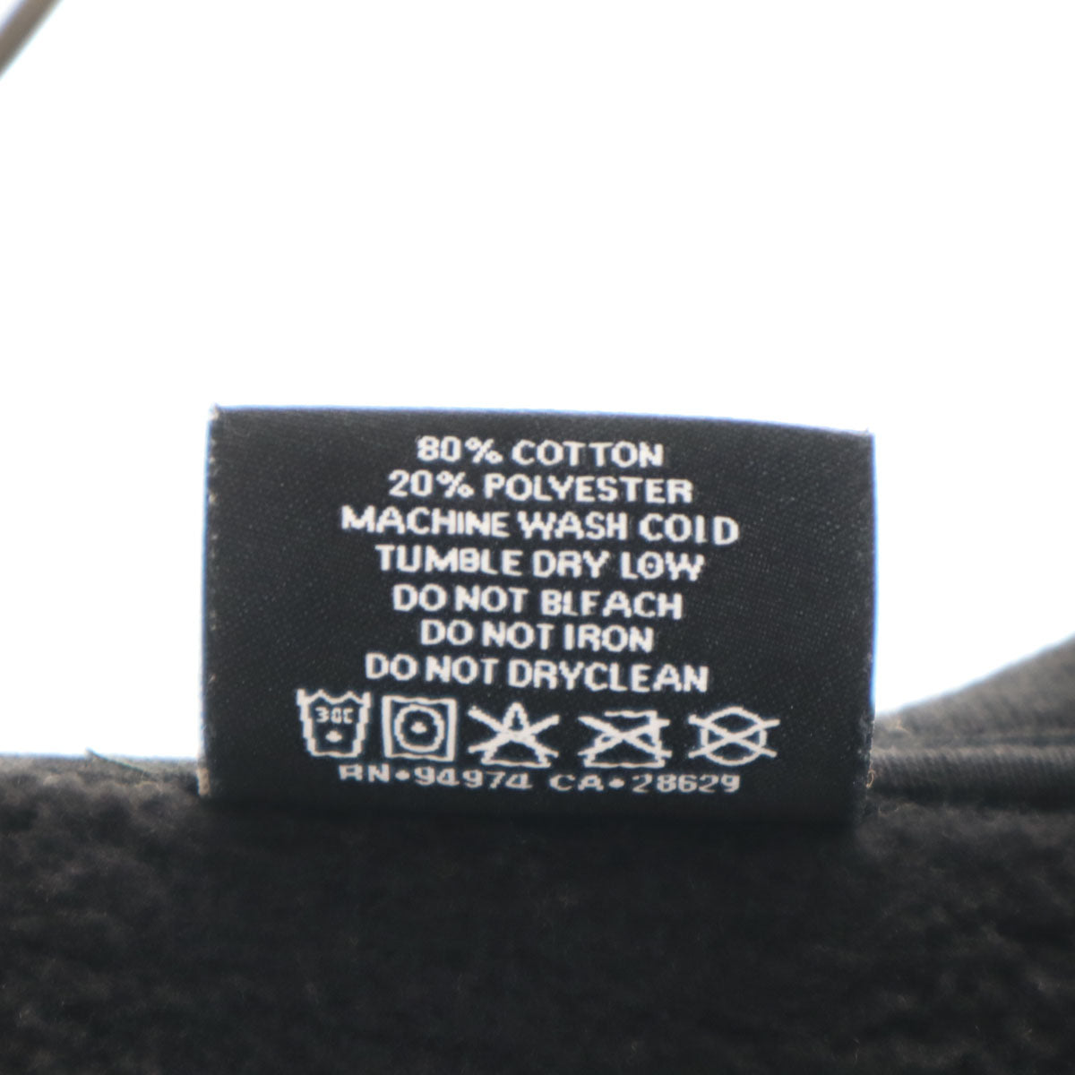 STUSSY ステューシー 長袖 ジップパーカー S ブラック メンズ