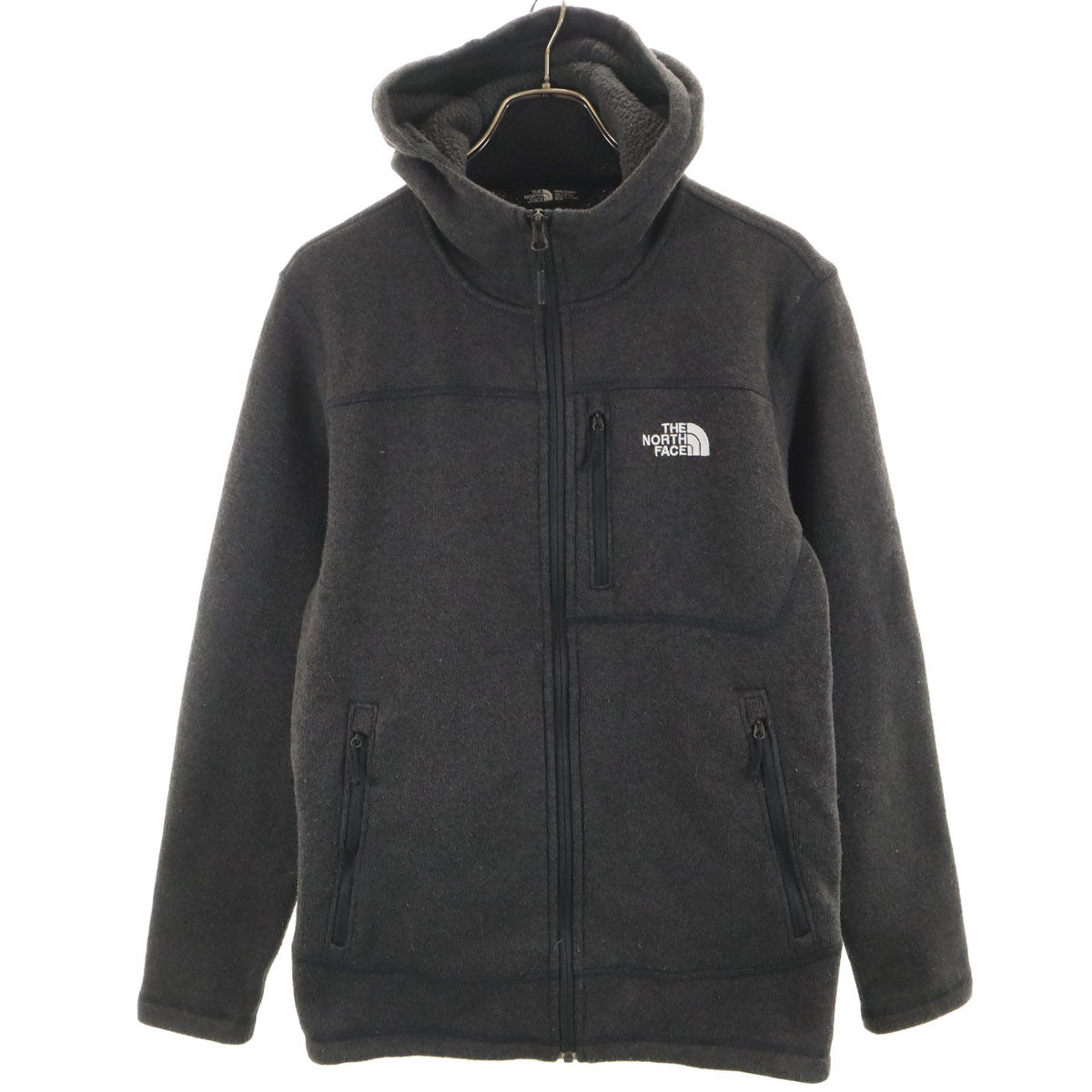 THE NORTH FACE ノースフェイス 長袖 ゴードンライオンズ ジップパーカー M チャコールグレー NF00CLD3 アウトドア メンズ
